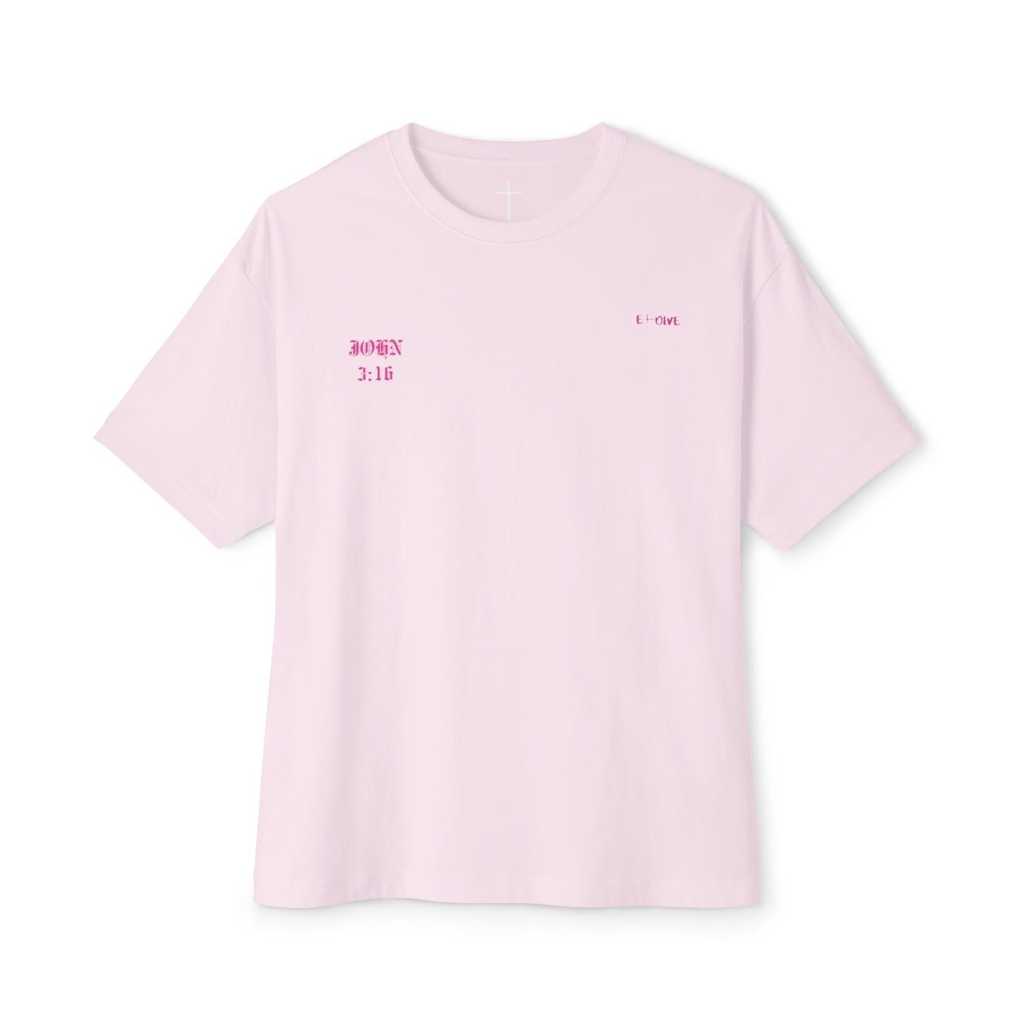 Christian Love Unisex Oversized Tee, Casual T-Shirt for Worship, Gift for Believers, Faith-Based Apparel, Everyday Wear