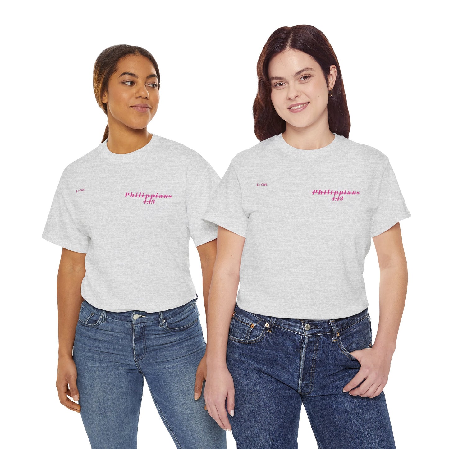 Faith-Inspired Unisex Cotton Tee, Motivational Shirt, Christian Apparel, Versatile Gift, Inspirational Clothing