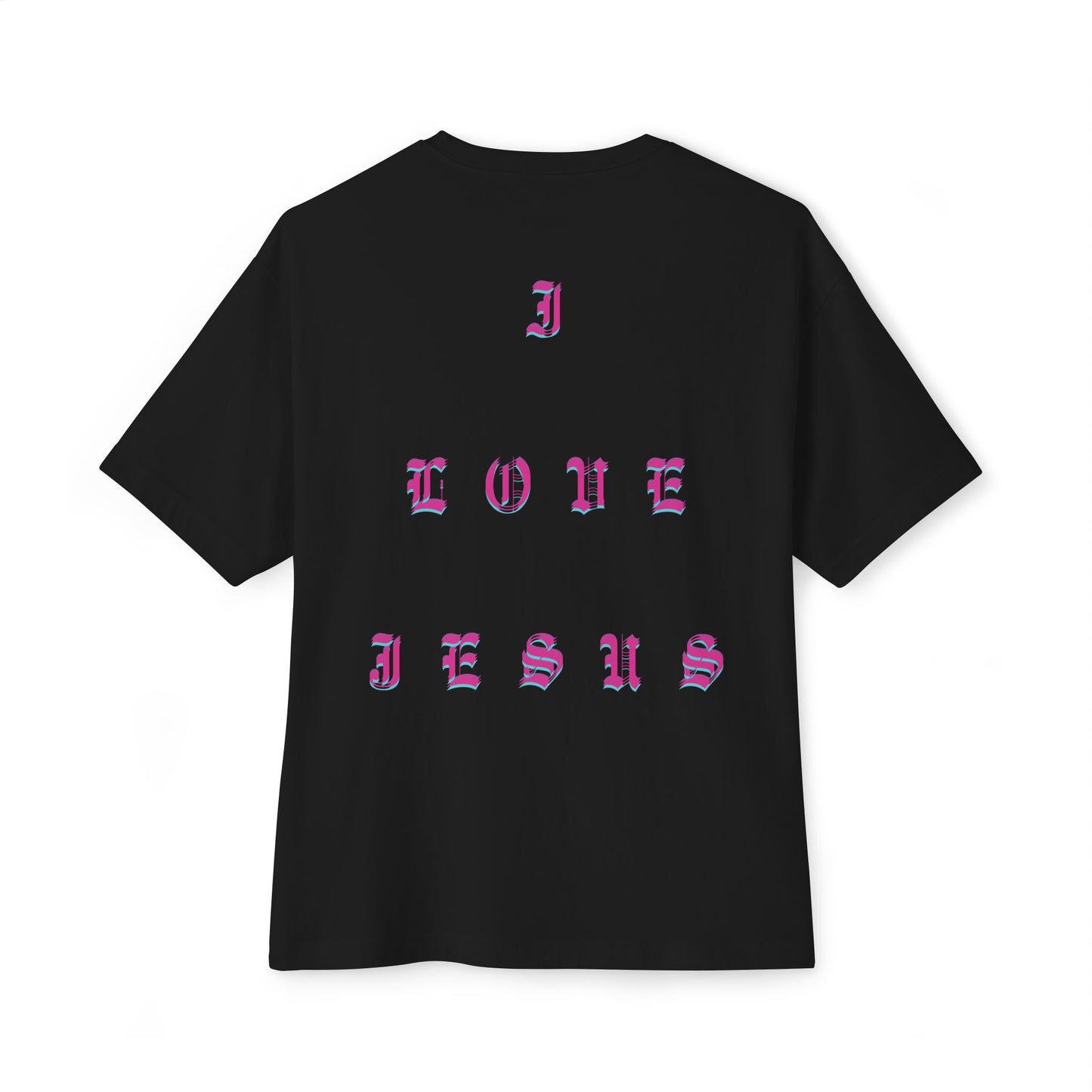 Christian Love Unisex Oversized Tee, Casual T-Shirt for Worship, Gift for Believers, Faith-Based Apparel, Everyday Wear