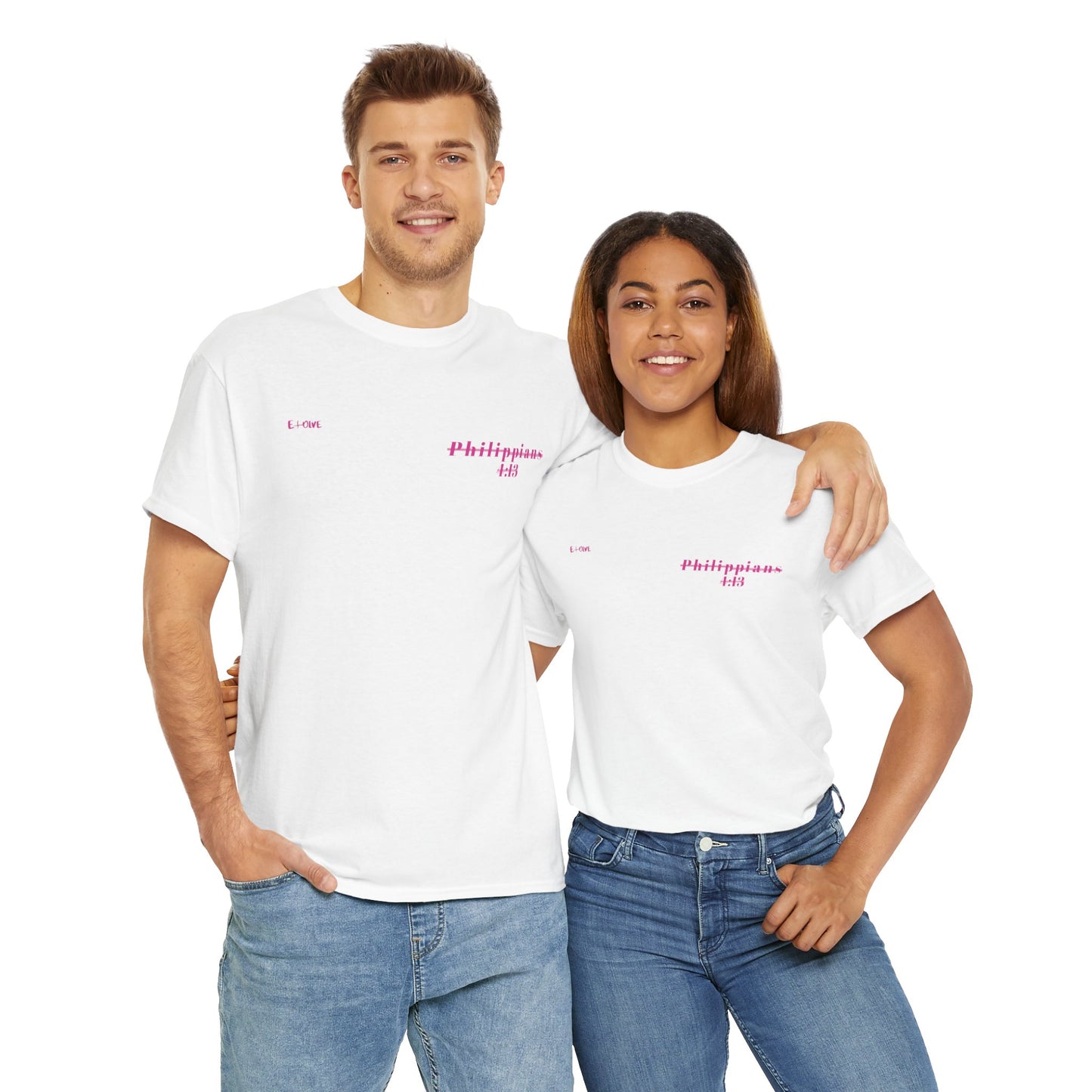 Faith-Inspired Unisex Cotton Tee, Motivational Shirt, Christian Apparel, Versatile Gift, Inspirational Clothing