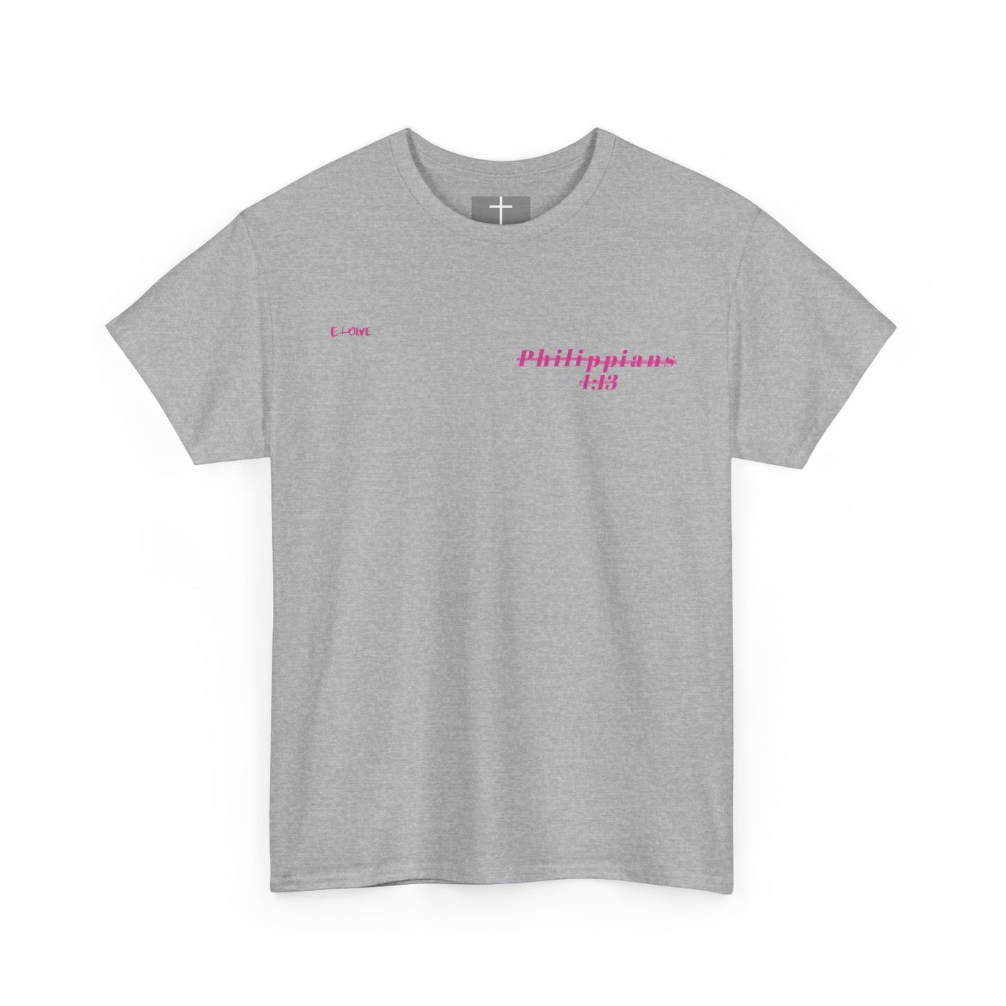 Faith-Inspired Unisex Cotton Tee, Motivational Shirt, Christian Apparel, Versatile Gift, Inspirational Clothing
