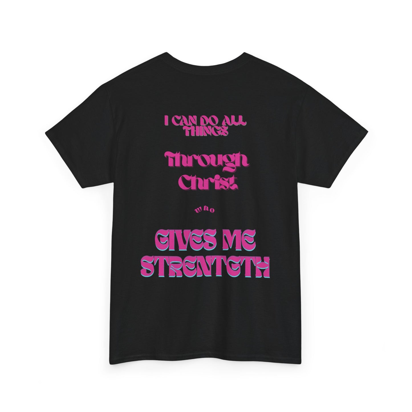 Faith-Inspired Unisex Cotton Tee, Motivational Shirt, Christian Apparel, Versatile Gift, Inspirational Clothing