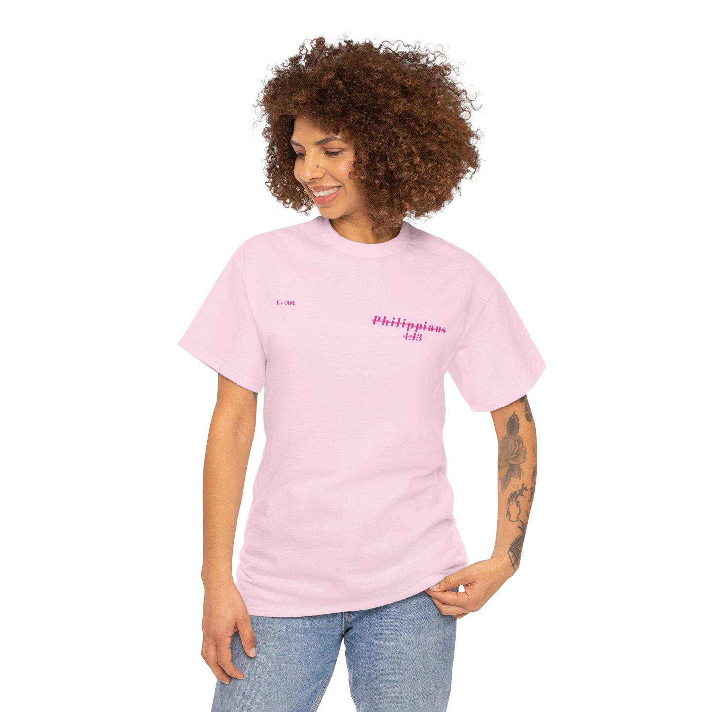 Faith-Inspired Unisex Cotton Tee, Motivational Shirt, Christian Apparel, Versatile Gift, Inspirational Clothing