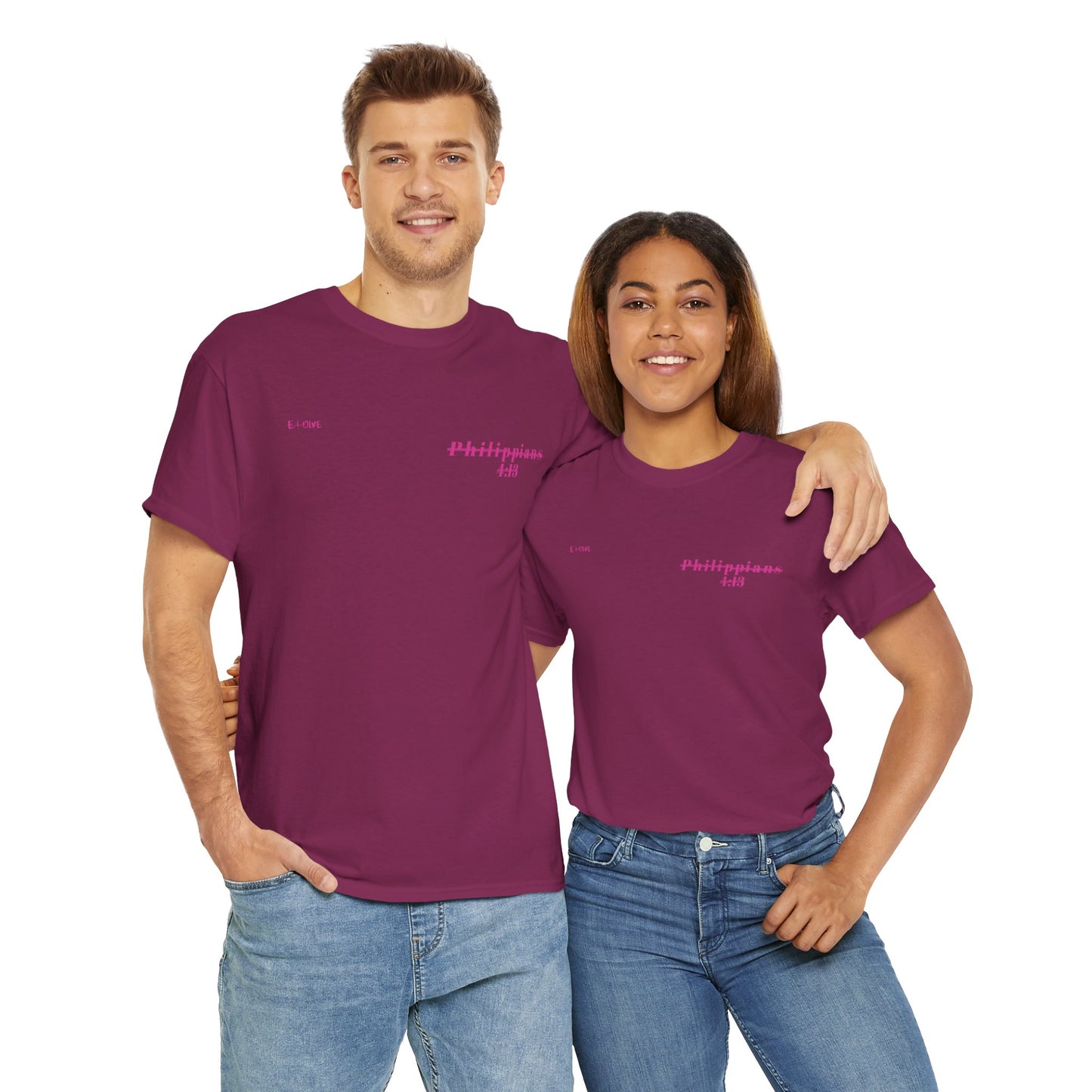 Faith-Inspired Unisex Cotton Tee, Motivational Shirt, Christian Apparel, Versatile Gift, Inspirational Clothing