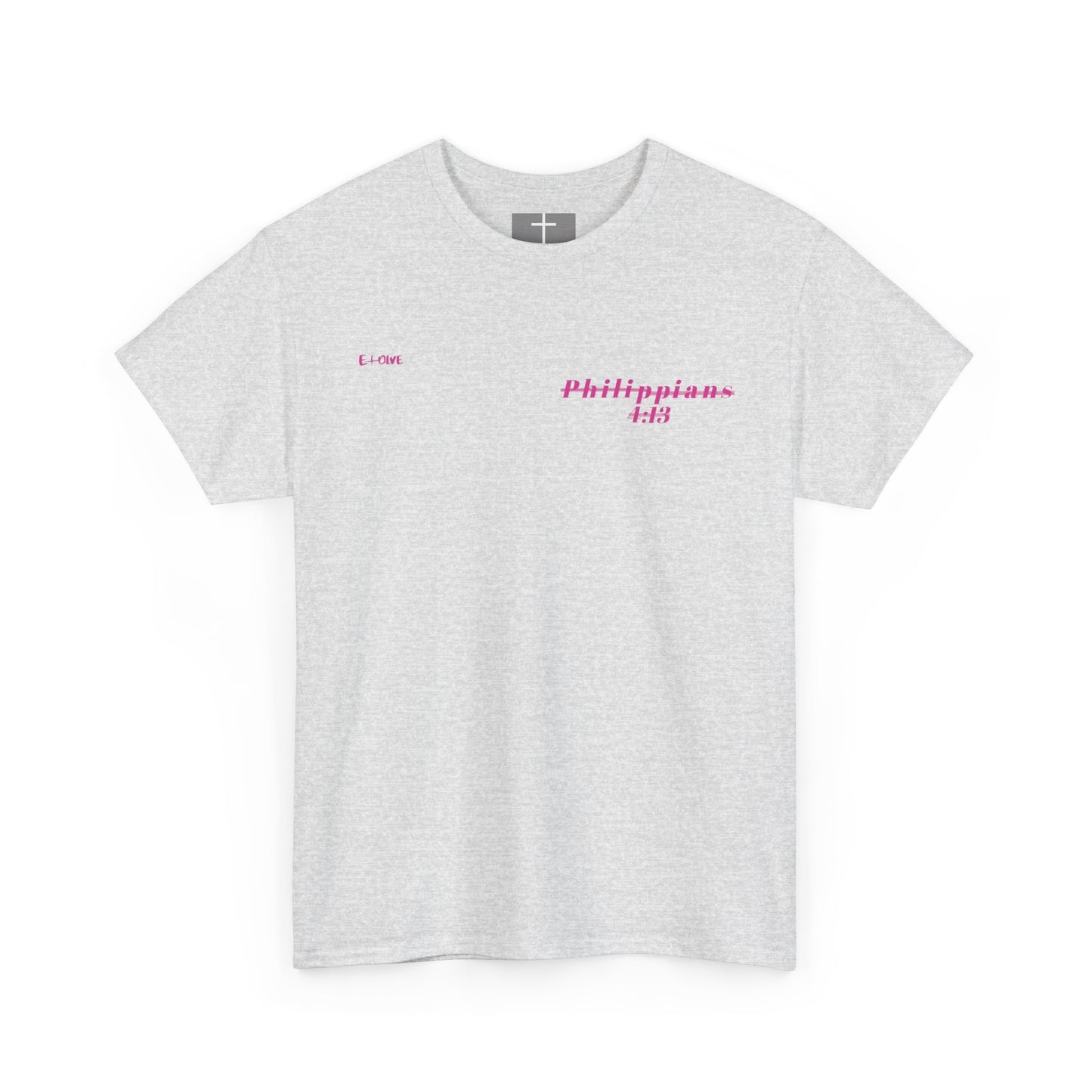 Faith-Inspired Unisex Cotton Tee, Motivational Shirt, Christian Apparel, Versatile Gift, Inspirational Clothing