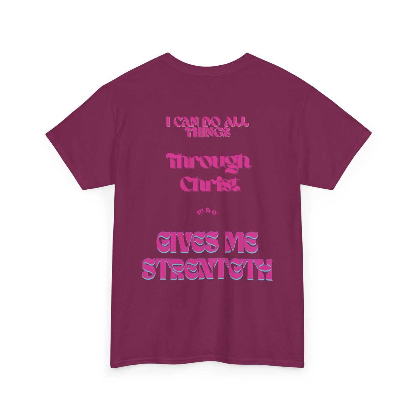 Faith-Inspired Unisex Cotton Tee, Motivational Shirt, Christian Apparel, Versatile Gift, Inspirational Clothing