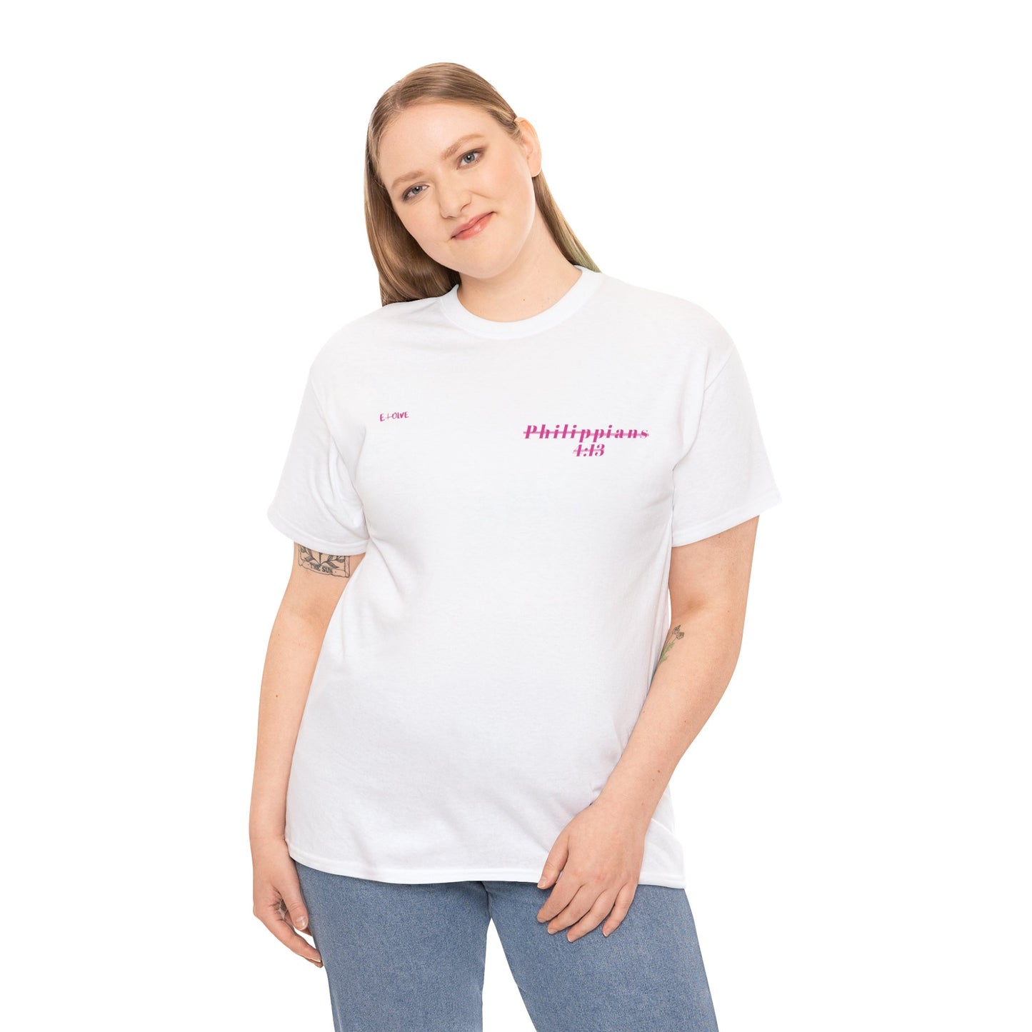Faith-Inspired Unisex Cotton Tee, Motivational Shirt, Christian Apparel, Versatile Gift, Inspirational Clothing