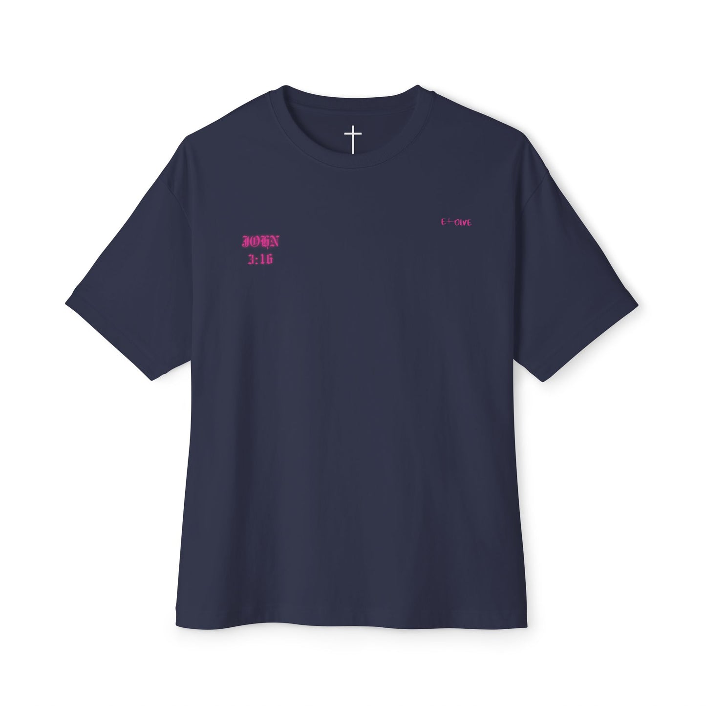 Christian Love Unisex Oversized Tee, Casual T-Shirt for Worship, Gift for Believers, Faith-Based Apparel, Everyday Wear