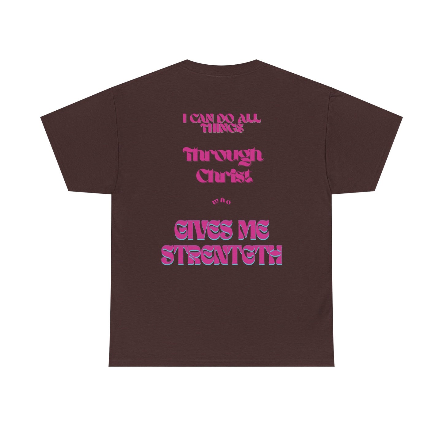 Faith-Inspired Unisex Cotton Tee, Motivational Shirt, Christian Apparel, Versatile Gift, Inspirational Clothing