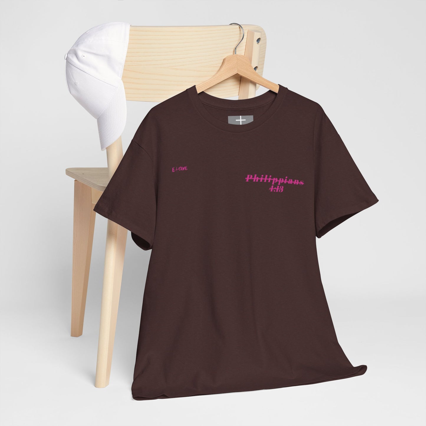 Faith-Inspired Unisex Cotton Tee, Motivational Shirt, Christian Apparel, Versatile Gift, Inspirational Clothing