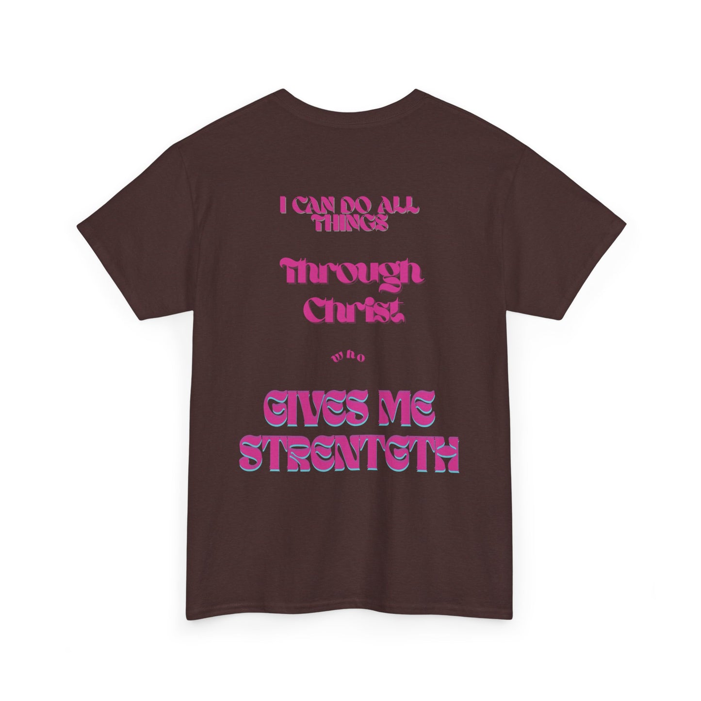 Faith-Inspired Unisex Cotton Tee, Motivational Shirt, Christian Apparel, Versatile Gift, Inspirational Clothing