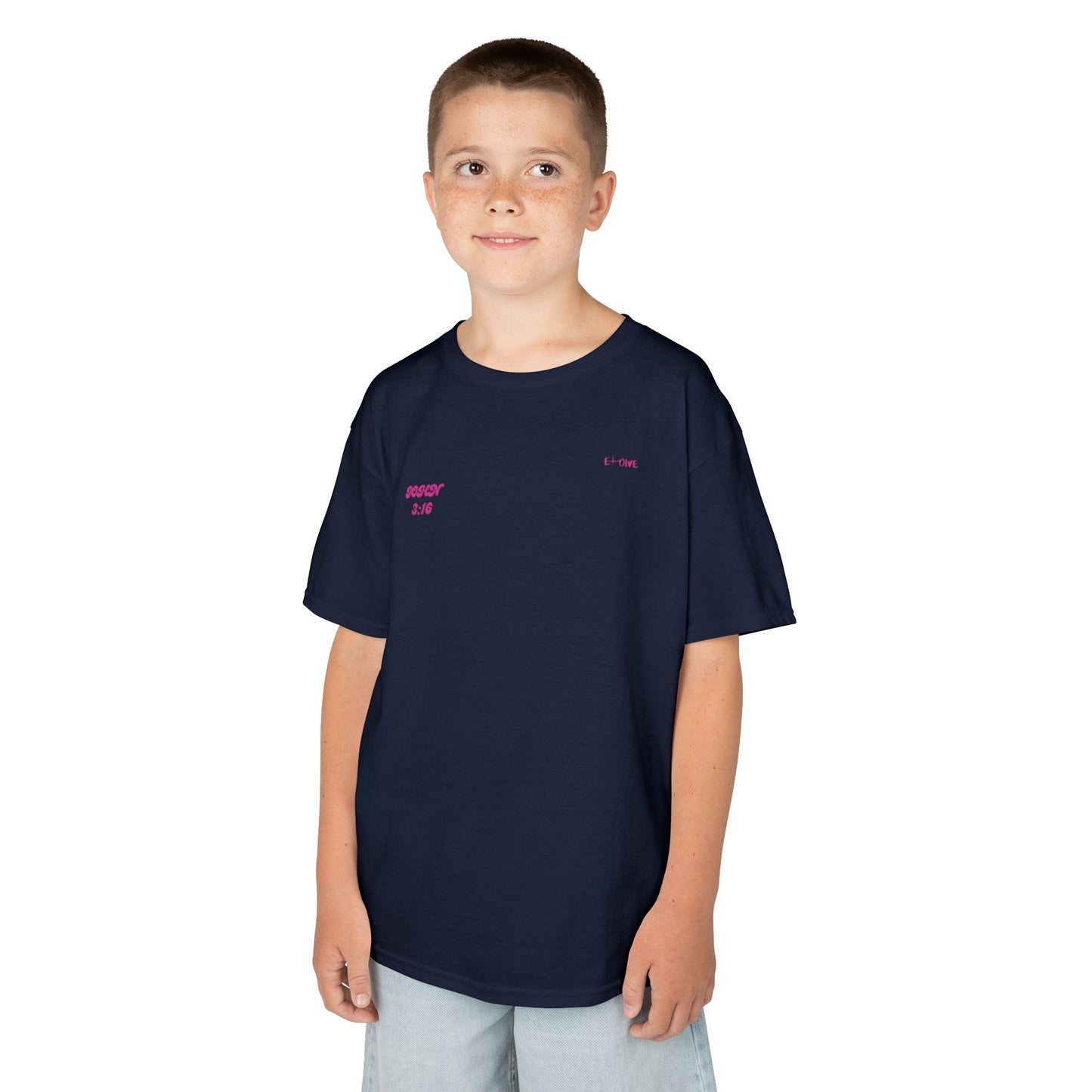 Kids I Love Jesus T-Shirt, Faith Tee for Children, Christian Kids Apparel, Religious Gift for Kids, Cute Youth Top