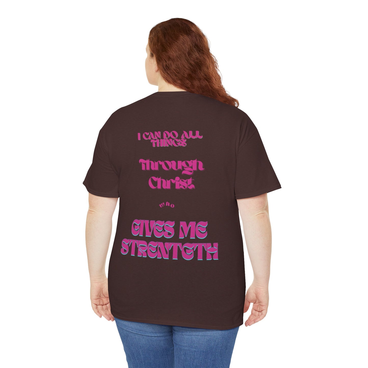 Faith-Inspired Unisex Cotton Tee, Motivational Shirt, Christian Apparel, Versatile Gift, Inspirational Clothing