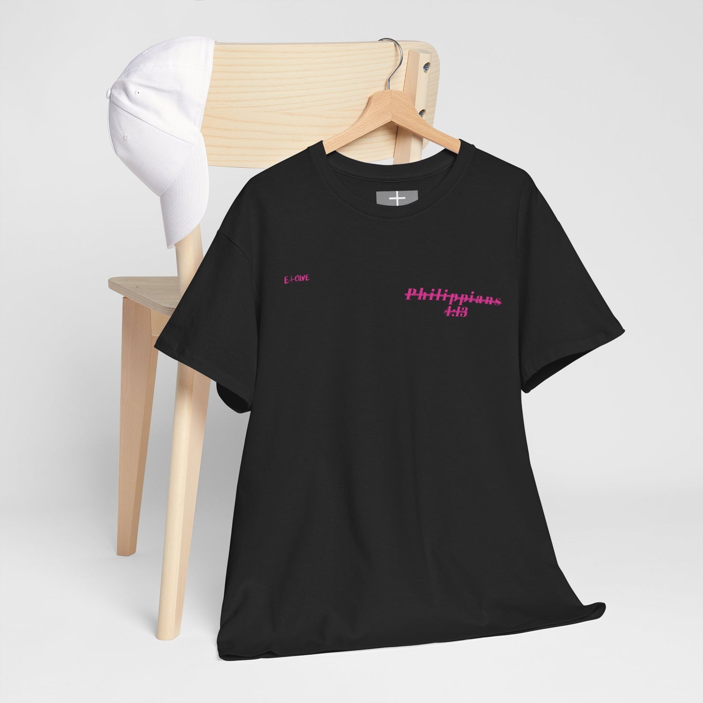 Faith-Inspired Unisex Cotton Tee, Motivational Shirt, Christian Apparel, Versatile Gift, Inspirational Clothing