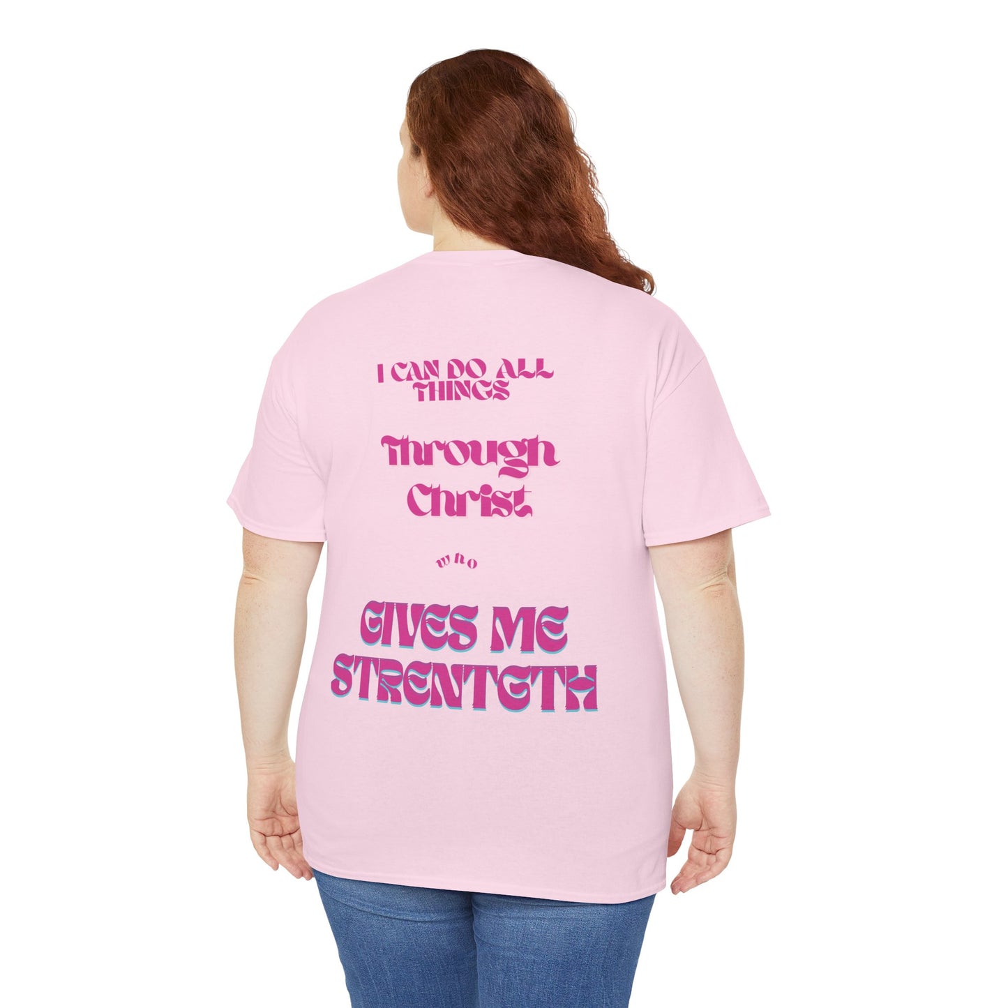 Faith-Inspired Unisex Cotton Tee, Motivational Shirt, Christian Apparel, Versatile Gift, Inspirational Clothing