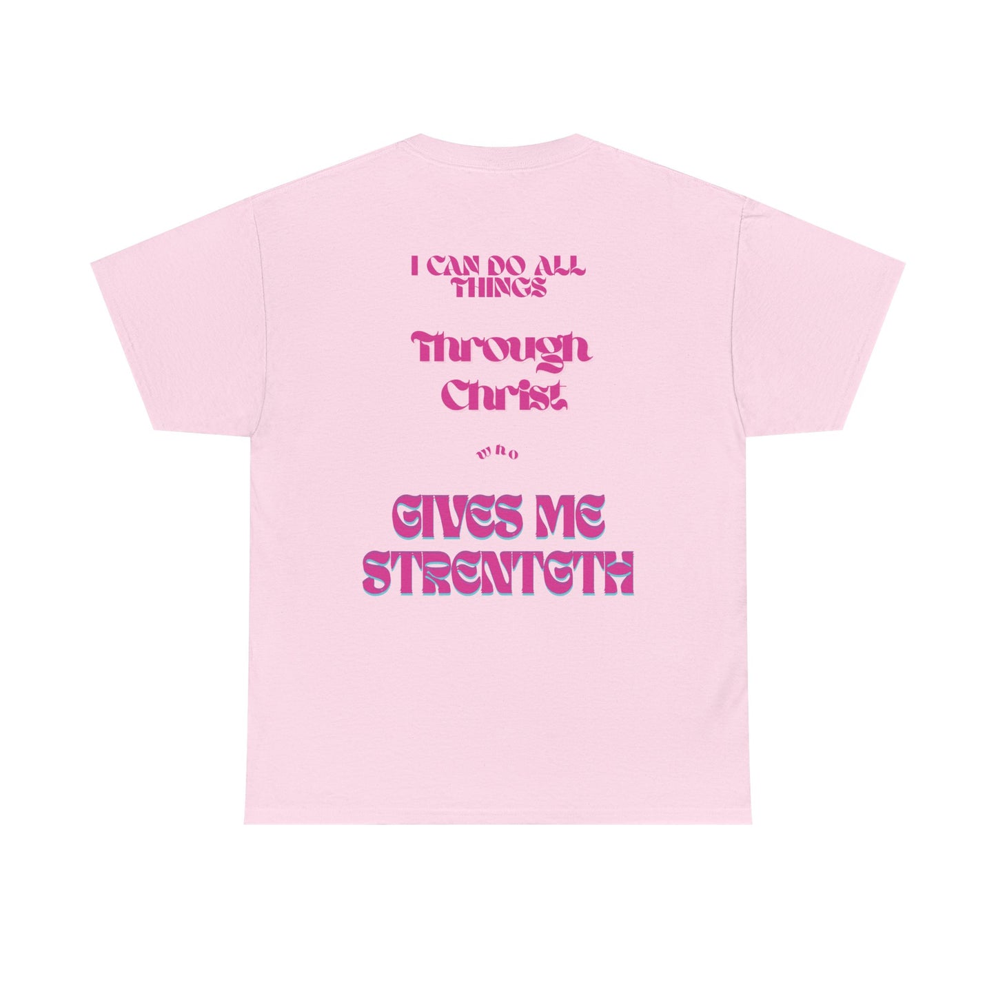 Faith-Inspired Unisex Cotton Tee, Motivational Shirt, Christian Apparel, Versatile Gift, Inspirational Clothing