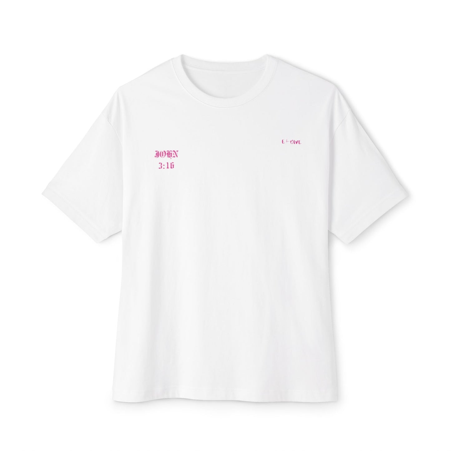 Christian Love Unisex Oversized Tee, Casual T-Shirt for Worship, Gift for Believers, Faith-Based Apparel, Everyday Wear