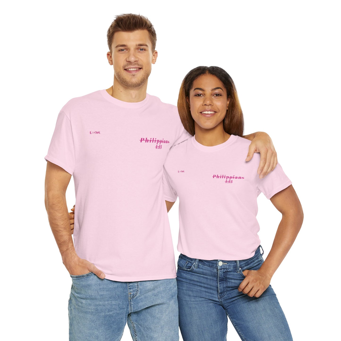 Faith-Inspired Unisex Cotton Tee, Motivational Shirt, Christian Apparel, Versatile Gift, Inspirational Clothing