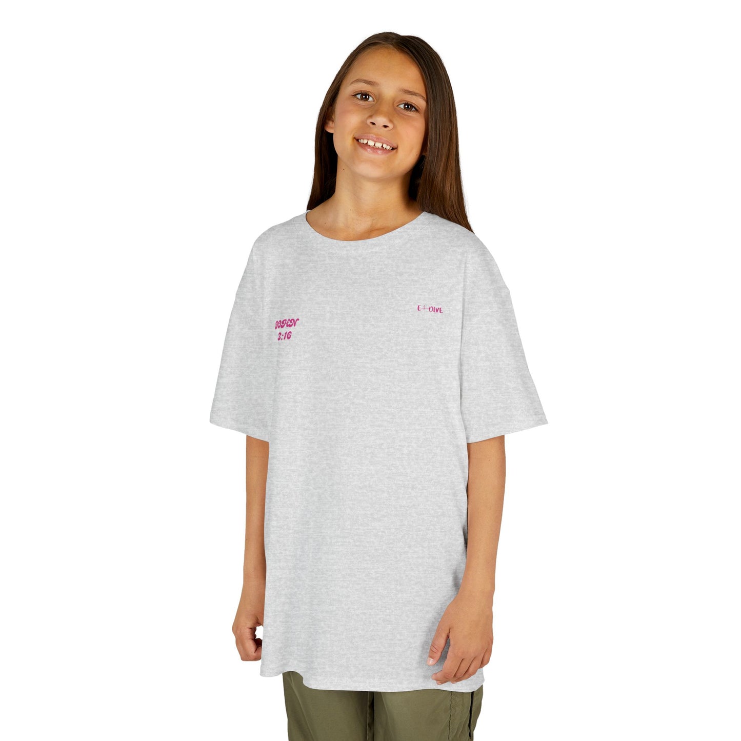 Kids I Love Jesus T-Shirt, Faith Tee for Children, Christian Kids Apparel, Religious Gift for Kids, Cute Youth Top