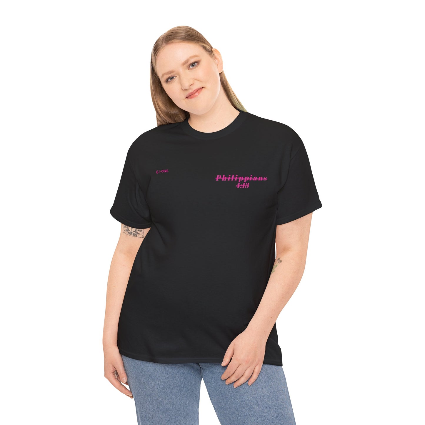 Faith-Inspired Unisex Cotton Tee, Motivational Shirt, Christian Apparel, Versatile Gift, Inspirational Clothing