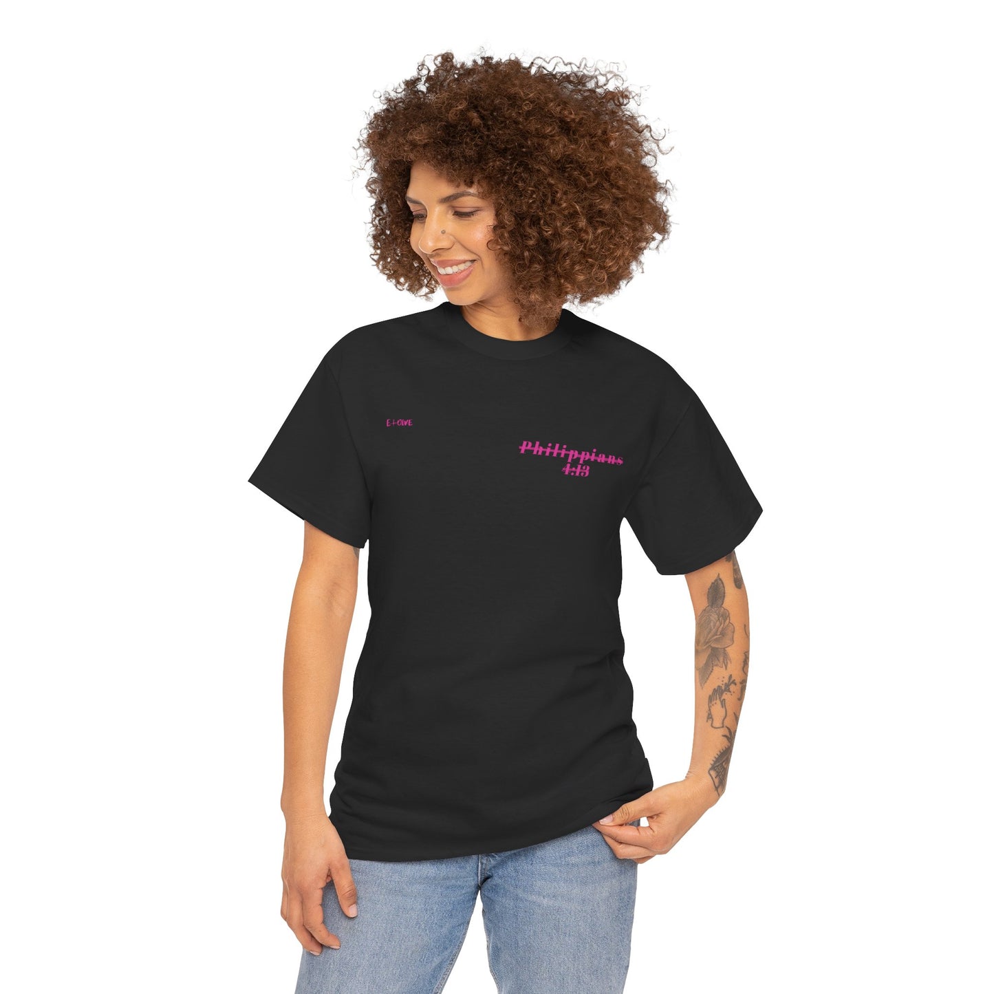 Faith-Inspired Unisex Cotton Tee, Motivational Shirt, Christian Apparel, Versatile Gift, Inspirational Clothing