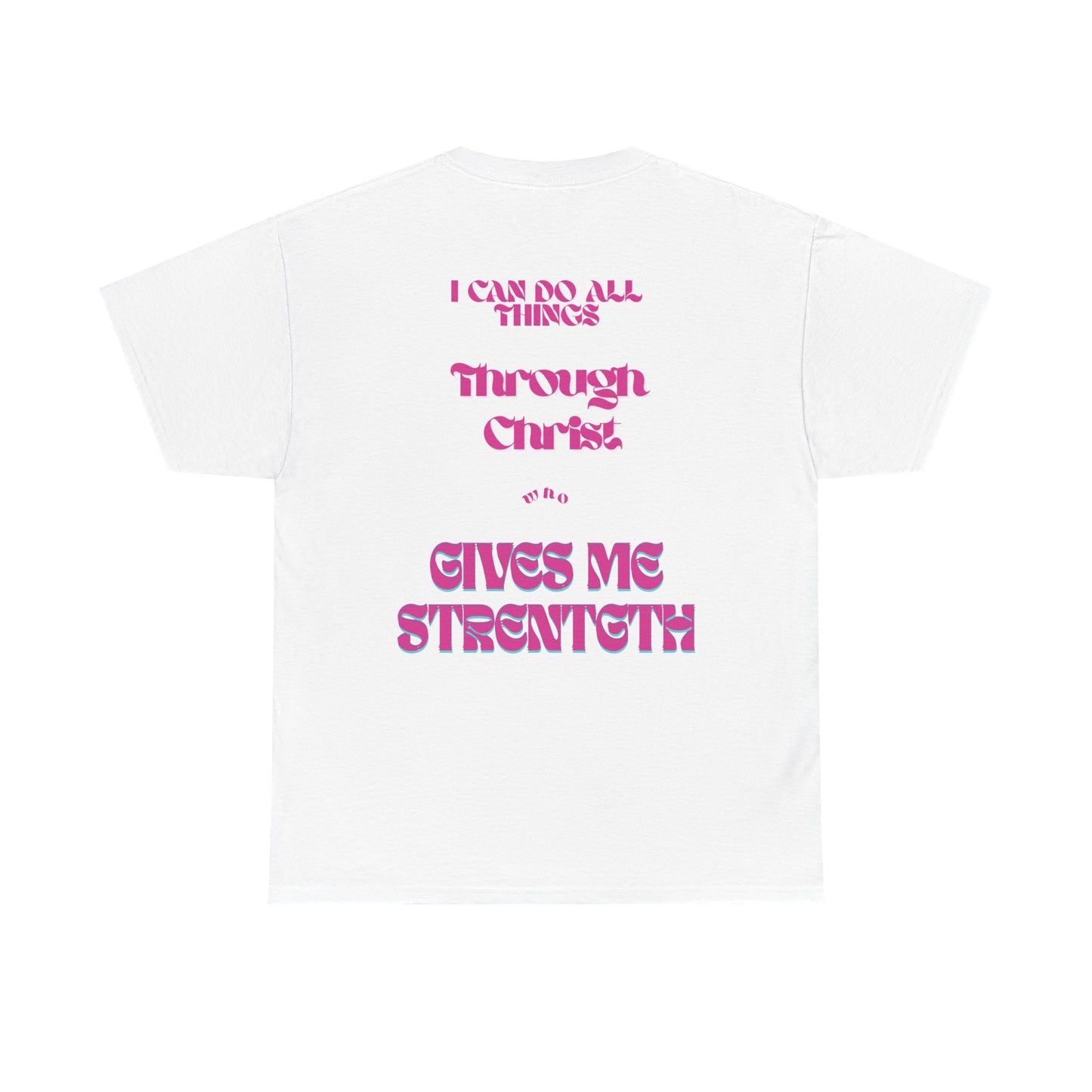 Faith-Inspired Unisex Cotton Tee, Motivational Shirt, Christian Apparel, Versatile Gift, Inspirational Clothing