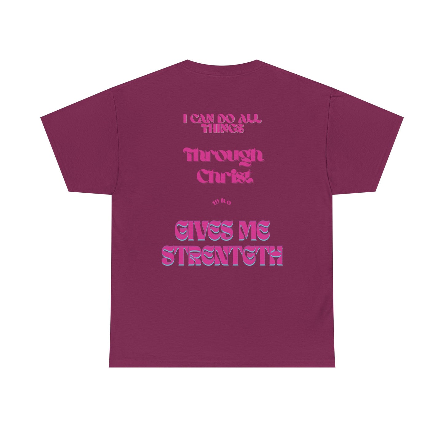 Faith-Inspired Unisex Cotton Tee, Motivational Shirt, Christian Apparel, Versatile Gift, Inspirational Clothing