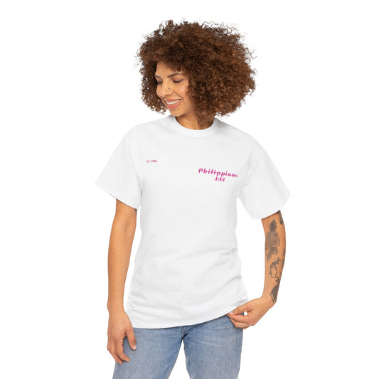 Faith-Inspired Unisex Cotton Tee, Motivational Shirt, Christian Apparel, Versatile Gift, Inspirational Clothing