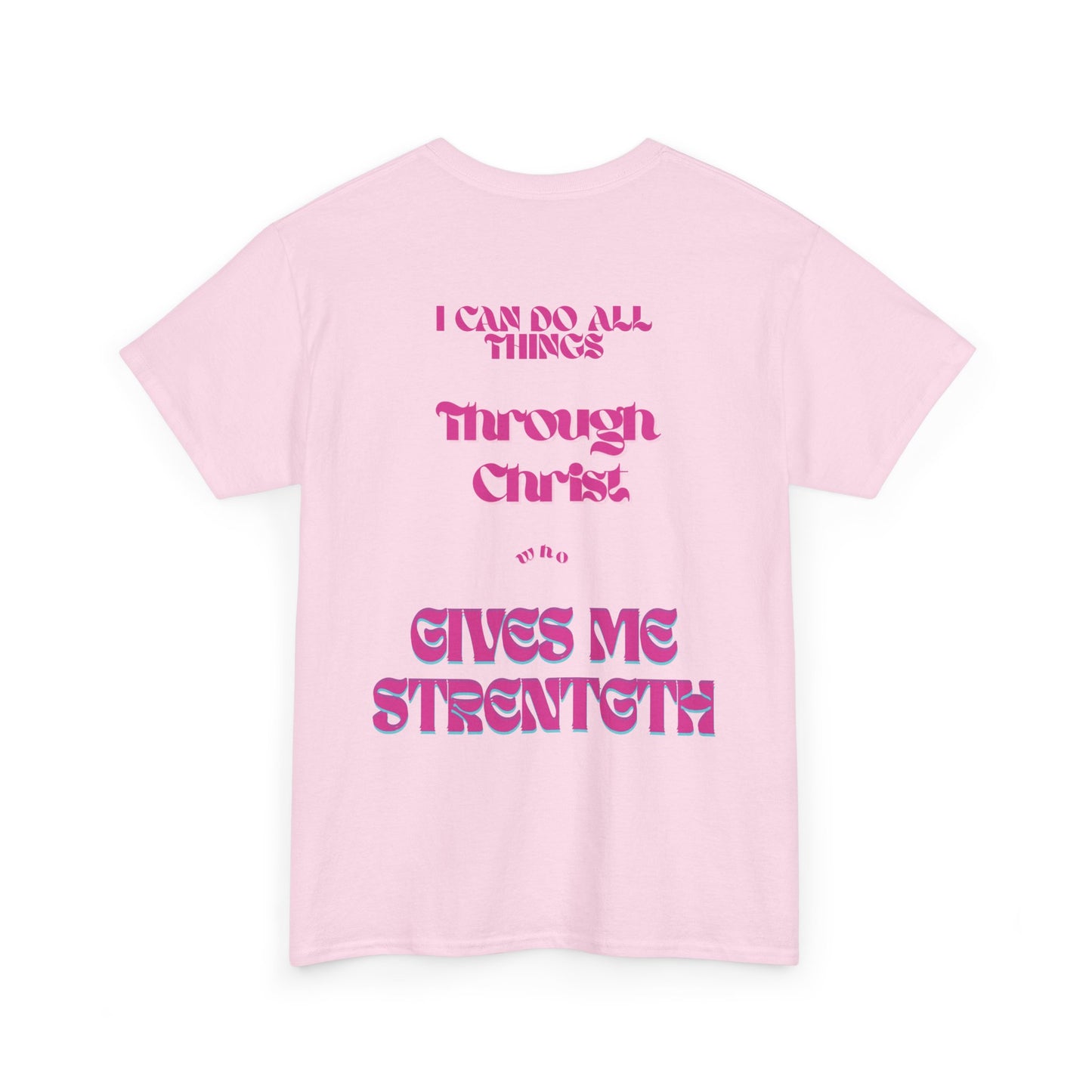 Faith-Inspired Unisex Cotton Tee, Motivational Shirt, Christian Apparel, Versatile Gift, Inspirational Clothing