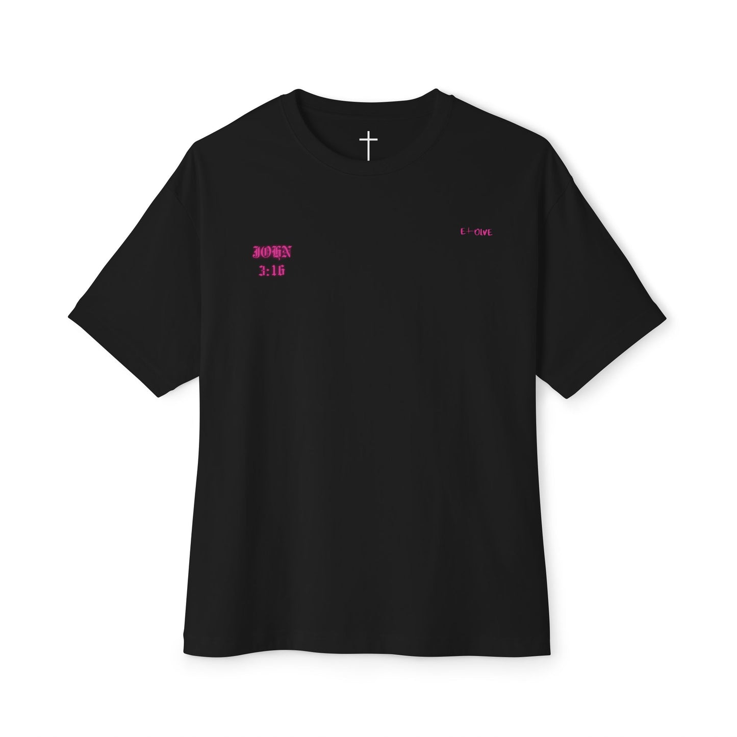 Christian Love Unisex Oversized Tee, Casual T-Shirt for Worship, Gift for Believers, Faith-Based Apparel, Everyday Wear