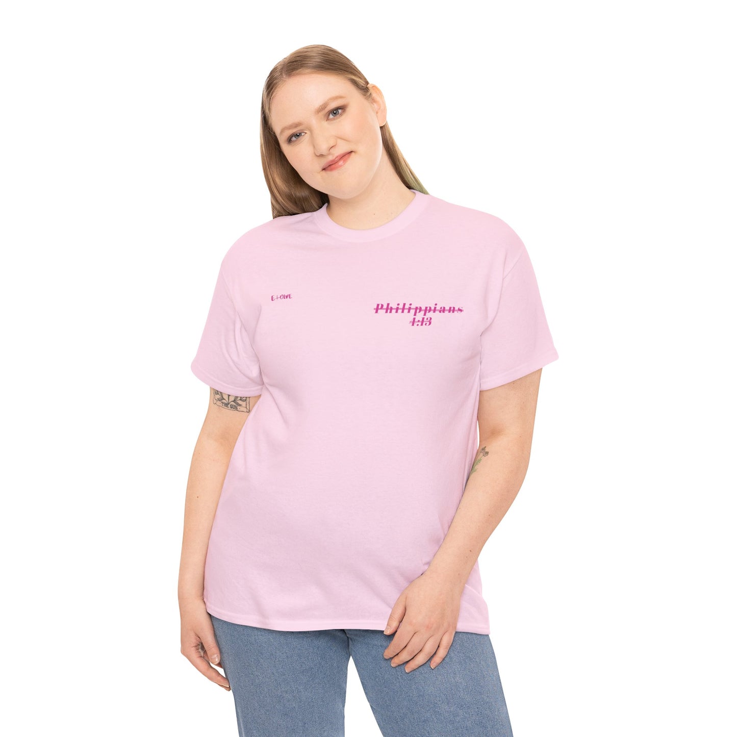 Faith-Inspired Unisex Cotton Tee, Motivational Shirt, Christian Apparel, Versatile Gift, Inspirational Clothing
