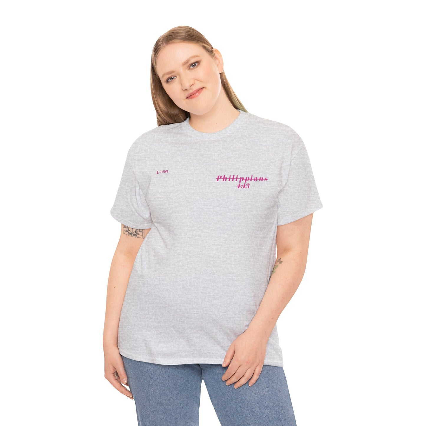 Faith-Inspired Unisex Cotton Tee, Motivational Shirt, Christian Apparel, Versatile Gift, Inspirational Clothing